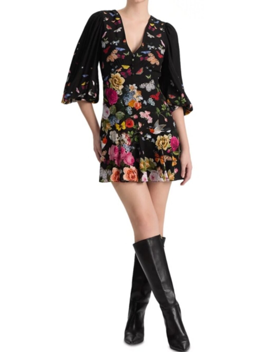 Alice and Olivia Irene Empire Waist Dress